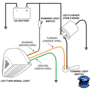 31 LED TURN SIGNAL LIGHT FOR 1987-2007 PETERBILT 379/378/357 (Choose Lens Color) TURN SIGNAL Amber,Clear Light Gray
