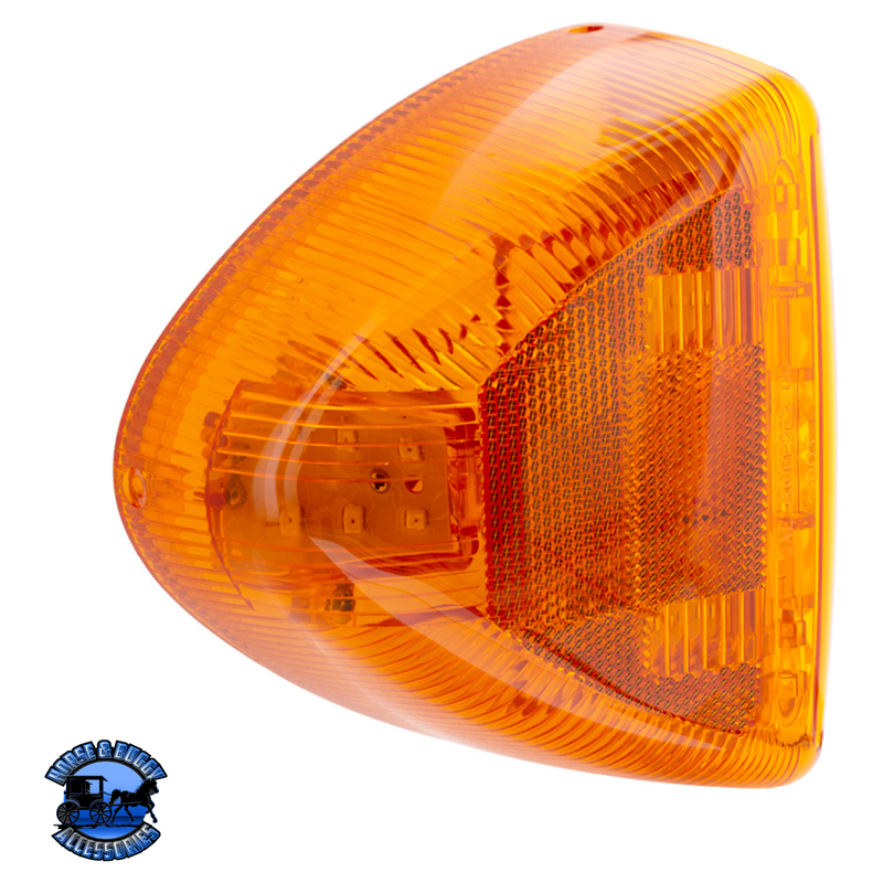 31 LED TURN SIGNAL LIGHT FOR 1987-2007 PETERBILT 379/378/357 (Choose Lens Color) TURN SIGNAL Amber,Clear Chocolate