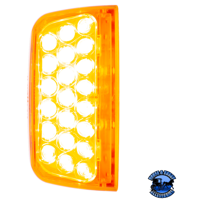 31 LED TURN SIGNAL LIGHT FOR 1987-2007 PETERBILT 379/378/357 (Choose Lens Color) TURN SIGNAL Amber Orange