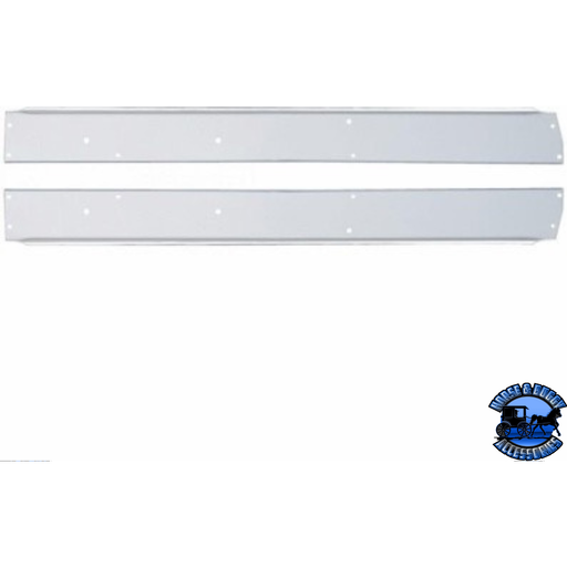 PETERBILT CHROME WINDOW SILL REPLACEMENT (PAIR) (HANDLE  NOT INCLUDED) #88006 Window Sill Light Gray