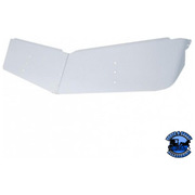 13" STAINLESS LOW ROOF DROP SUNVISOR FOR 2004-2007 PETERBILT 379 WITH LOW ROOF #28008 SUNVISOR Light Gray