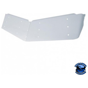 14" STAINLESS ULTRA CAB DROP SUNVISOR FOR 1997-2001 PETERBILT 379 #28011 SUNVISOR Light Gray