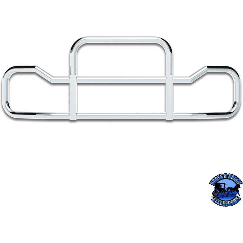 HIGHWAYSHIELD I40-304 STAINLESS STEEL GRILLE GUARD & BRACKET KIT (Choose Kit) HIGHWAYSHIELD FL Cascadia (08-17),KW T680 (13-21),PB 579 (12-21) 587 (10-16) KW T660 (08-17),Volvo VNL (03-17),International LT (18+)  Prostar (06-17),FL Cascadia (18+),Volvo VNL (18+),KW T680/PB 579 (22+) Light Gray