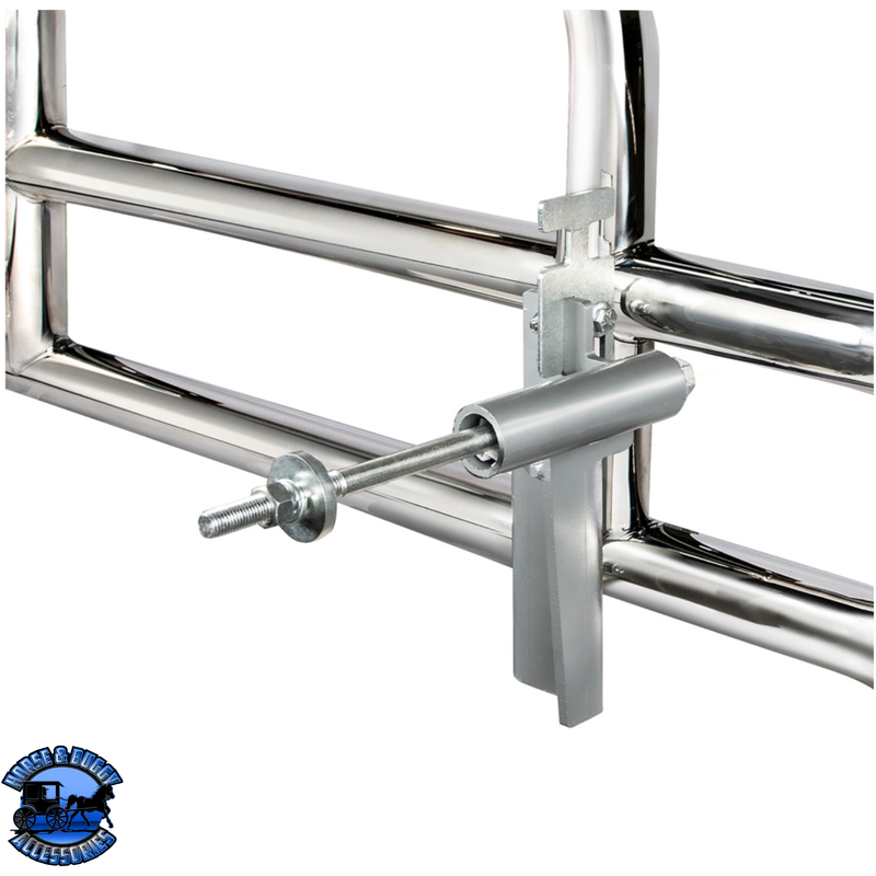 HIGHWAYSHIELD I40-304 STAINLESS STEEL GRILLE GUARD & BRACKET KIT (Choose Kit) HIGHWAYSHIELD FL Cascadia (08-17),KW T680 (13-21),PB 579 (12-21) 587 (10-16) KW T660 (08-17),Volvo VNL (03-17),International LT (18+)  Prostar (06-17),FL Cascadia (18+),Volvo VNL (18+),KW T680/PB 579 (22+) Gray