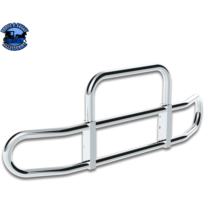 HIGHWAYSHIELD I30-304 STAINLESS STEEL GRILLE GUARD & BRACKET KIT (Choose Kit) HIGHWAYSHIELD FL Cascadia (08-17),KW T680 (13-21),PB 579 (12-21) 587 (10-16)  KW T660 (08-17),Volvo VNL (03-17),International LT (18+)  Prostar (06-17),FL Cascadia (18+),Volvo VNL (18+),PB 579 (12-21) 587 (10-16) KW T660 (08-17) Light Gray