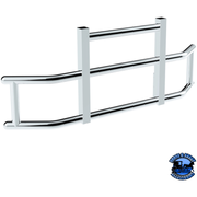 HIGHWAYSHIELD I25 R-304 STAINLESS STEEL GRILLE GUARD & BRACKET KIT (Choose Kit) HIGHWAYSHIELD FL Cascadia (08-17),KW T680 (13-21),PB 579 (12-21) 587 (10-16) KW T660 (08-17),Volvo VNL (03-17),International LT (18+)  Prostar (06-17),FL Cascadia (18+),Volvo VNL (18+),KW T680/PB 579 (22+) Light Gray