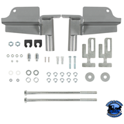 HIGHWAYSHIELD I15-MATTE BLACK GRILLE GUARD & BRACKET KIT (Choose Kit) HIGHWAYSHIELD FL Cascadia (08-17),KW T680 (13-21),PB 579 (12-21)  587 (10-16) KW T660 (08-17),Volvo VNL (03-17),International LT (18+) Prostar (06-17),FL Cascadia (18+),Volvo VNL (18+),KW T680/PB 579 (22+) Light Slate Gray