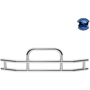 HIGHWAYSHIELD I15-304 STAINLESS STEEL GRILLE GUARD & BRACKET KIT (Choose Kit) HIGHWAYSHIELD FL Cascadia (08-17),KW T680 (13-21),PB 579 (12-21) 587 (10-16) KW T660 (08-17),Volvo VNL (03-17),International LT (18+)  Prostar (06-17),FL Cascadia (18+),Volvo VNL (18+),KW T680/PB 579 (22+) Light Gray
