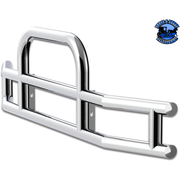 HIGHWAYSHIELD I15-304 STAINLESS STEEL GRILLE GUARD & BRACKET KIT (Choose Kit) HIGHWAYSHIELD FL Cascadia (08-17),KW T680 (13-21),PB 579 (12-21) 587 (10-16) KW T660 (08-17),Volvo VNL (03-17),International LT (18+)  Prostar (06-17),FL Cascadia (18+),Volvo VNL (18+),KW T680/PB 579 (22+) Light Gray