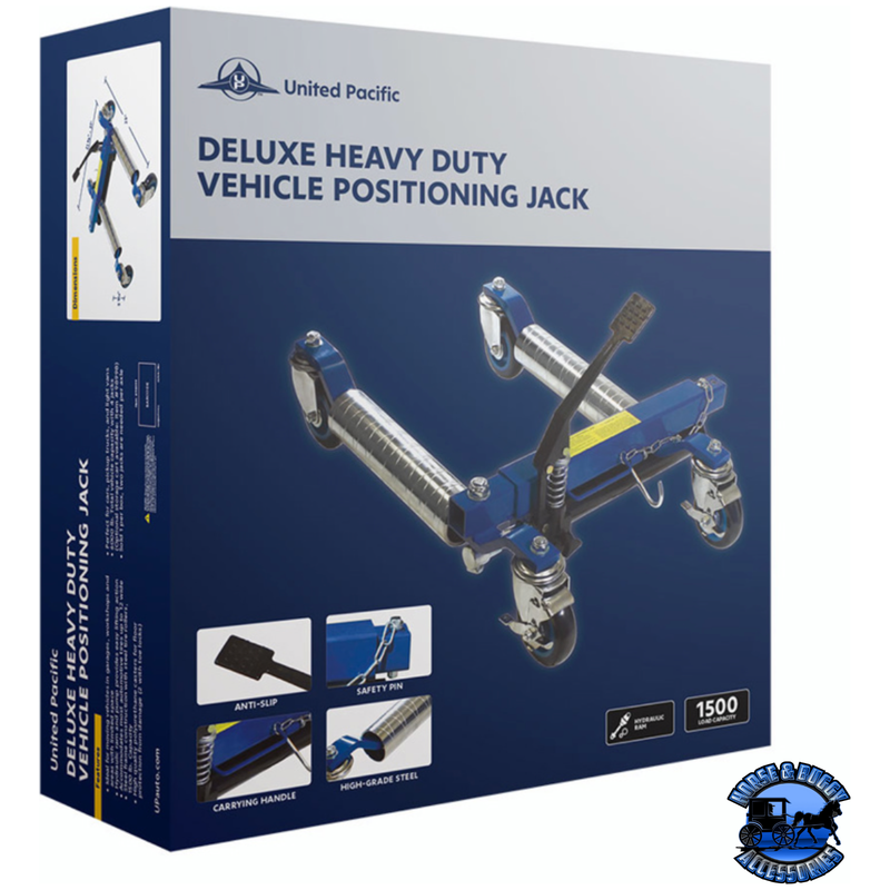 Deluxe Heavy Duty Vehicle Positioning Jack #98999 Jack Light Gray