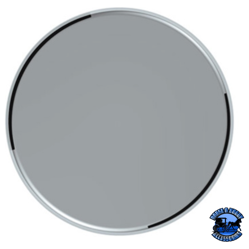 33MM X 6-1/2" CHROME PLASTIC TALL CYLINDER NUT COVER - THREAD-ON (10 PCS) #10370 NUT COVER Dark Gray