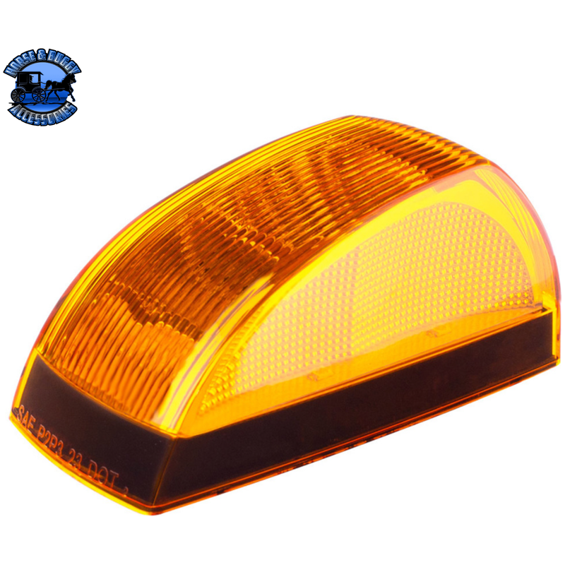 8 LED CAB LIGHT FOR FREIGHTLINER M2 (Choose Lens) CAB LIGHT Amber,Clear Black