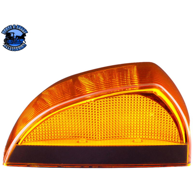 8 LED CAB LIGHT FOR FREIGHTLINER M2 (Choose Lens) CAB LIGHT Amber,Clear Dark Slate Gray