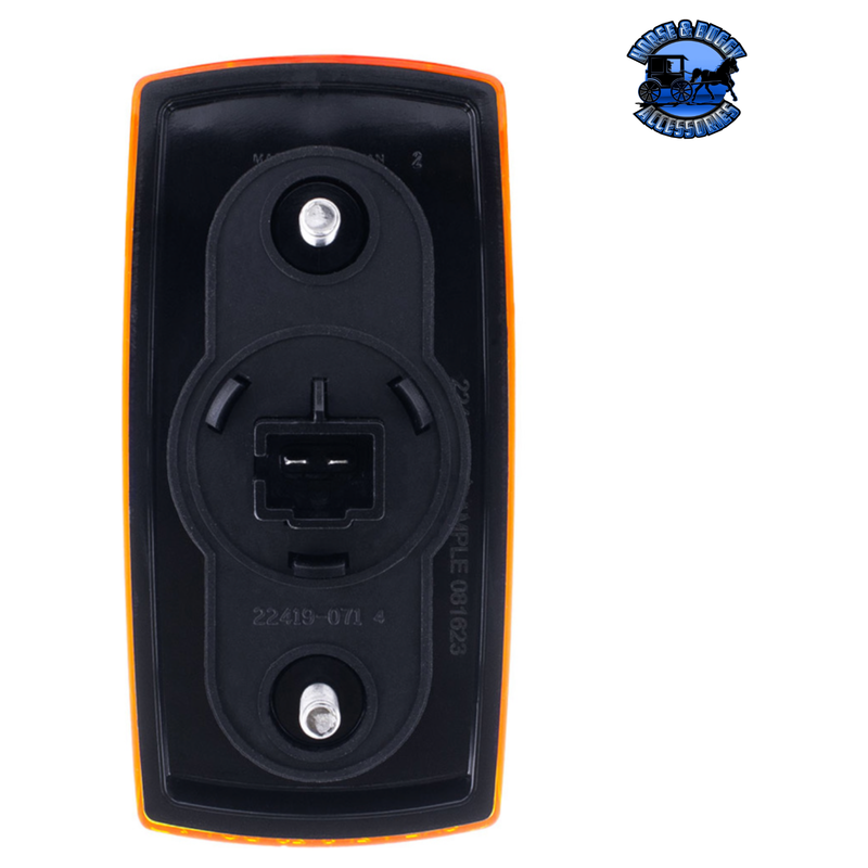 8 LED CAB LIGHT FOR FREIGHTLINER M2 (Choose Lens) CAB LIGHT Amber,Clear Black