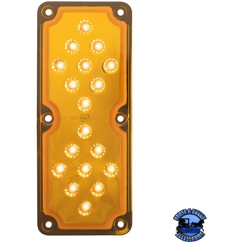 18 LED WEST COAST MIRROR LIGHT (BULK) #86502B Mirror Goldenrod