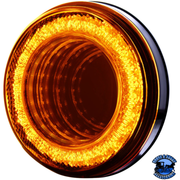 24 LED 4" MIRAGE LIGHT (TURN SIGNAL) (Choose Lens Color) TURN SIGNAL Amber,Clear Dark Red