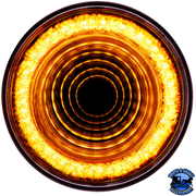 24 LED 4" MIRAGE LIGHT (TURN SIGNAL) (Choose Lens Color) TURN SIGNAL Amber Black