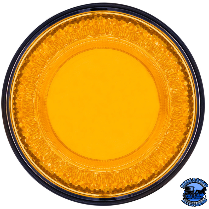 24 LED 4" MIRAGE LIGHT (TURN SIGNAL) (Choose Lens Color) TURN SIGNAL Amber,Clear Orange