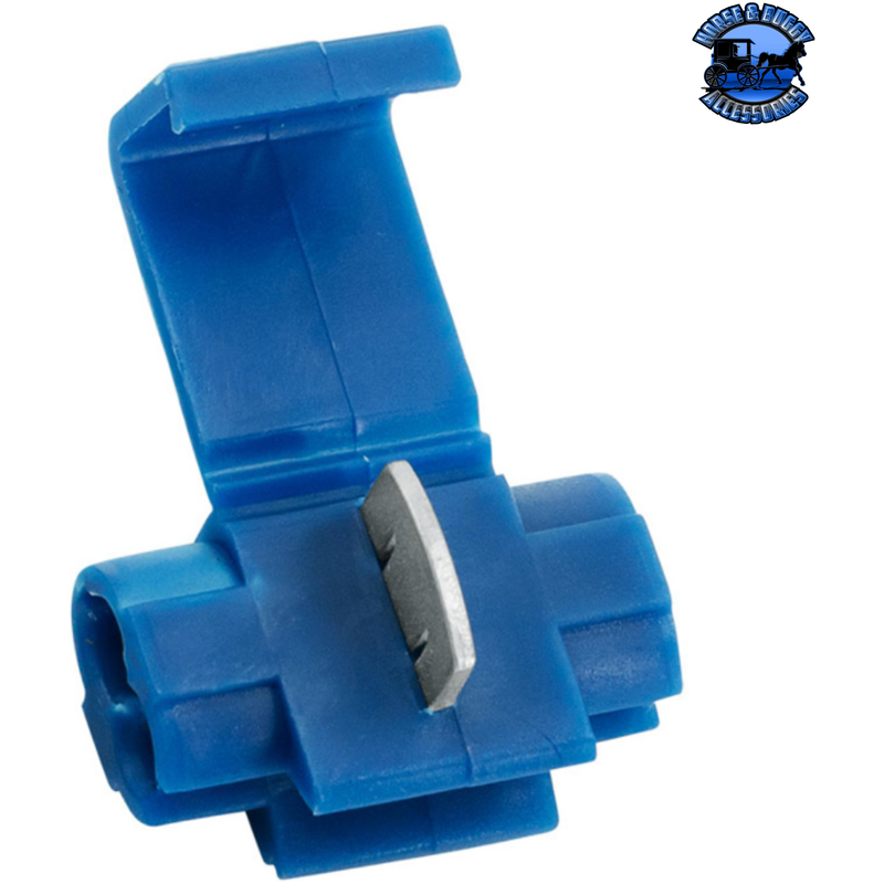 18-14 AWG BLUE SNAP LOCK TAP SPLICE CONNECTOR (50 PCS/BAG) #40108P50 CONNECTOR Dark Cyan