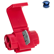 22-18 AWG RED SNAP LOCK TAP SPLICE CONNECTOR (50 PCS/BAG) #40109P50 CONNECTOR Firebrick