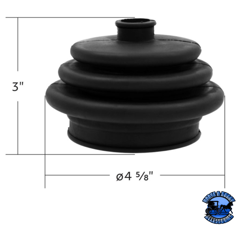 RUBBER SHIFTER BOOT FOR INTERNATIONAL 9200/9400/9900 & TRANSTAR 8500/8600 #91037 SHIFTER Black