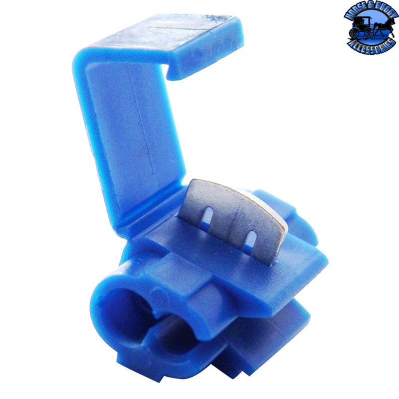 18-14 AWG Blue Snap Lock Tap Splice Connector #40108
