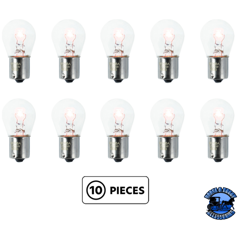 1156 TYPE BULB - CLEAR (10-PACK) #1156P10 Bulb White Smoke