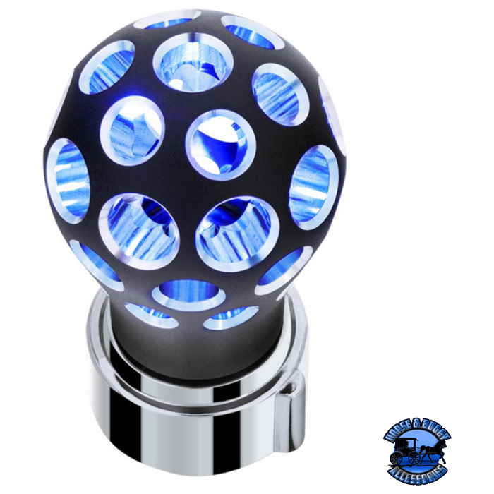 Light Gray THREAD-ON PHOENIX STYLE BALL GEARSHIFT KNOB WITH LED 9/10 SPEED ADPATER (Choose Color) (Choose LED Color) SHIFTER Matte Black / Blue,Matte Black / Red,Matte Black / Amber,Matte Black / White,Clear Anodized / Blue,Clear Anodized / Red,Clear Anodized / Amber,Clear Anodized / White