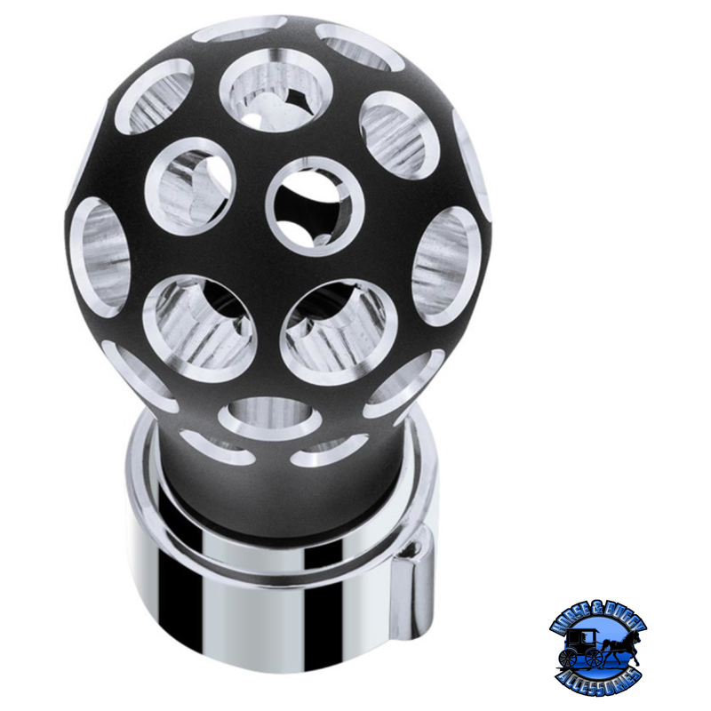 THREAD-ON PHOENIX STYLE BALL GEARSHIFT KNOB WITH LED 9/10 SPEED ADPATER (Choose Color) (Choose LED Color) SHIFTER Matte Black / Blue,Matte Black / Red,Matte Black / Amber,Matte Black / White,Matte Black / Green,Matte Black / Purple,Clear Anodized / Blue,Clear Anodized / Red,Clear Anodized / Amber,Clear Anodized / White,Clear Anodized / Green,Clear Anodized / Purple Light Gray