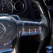 18" YOURGRIP WOOD CANDY COLOR STEERING WHEEL FOR 2012-2021 PB 579 & 2013-2021 KW T680 (Choose Color) steering wheel Black,Blue,Green,Orange,Red,White Black