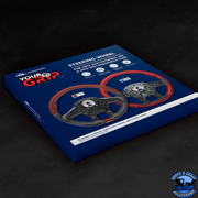 18" YOURGRIP WOOD CANDY COLOR STEERING WHEEL FOR 2012-2021 PB 579 & 2013-2021 KW T680 (Choose Color) steering wheel Black,Blue,Green,Orange,Red,White Black