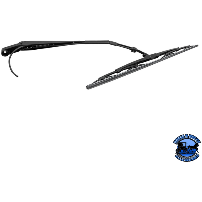 Dark Slate Gray WIPER ARM ASSEMBLY WITH WIPER BLADE FOR PETERBILT TRUCKS #73002 Wiper Arm