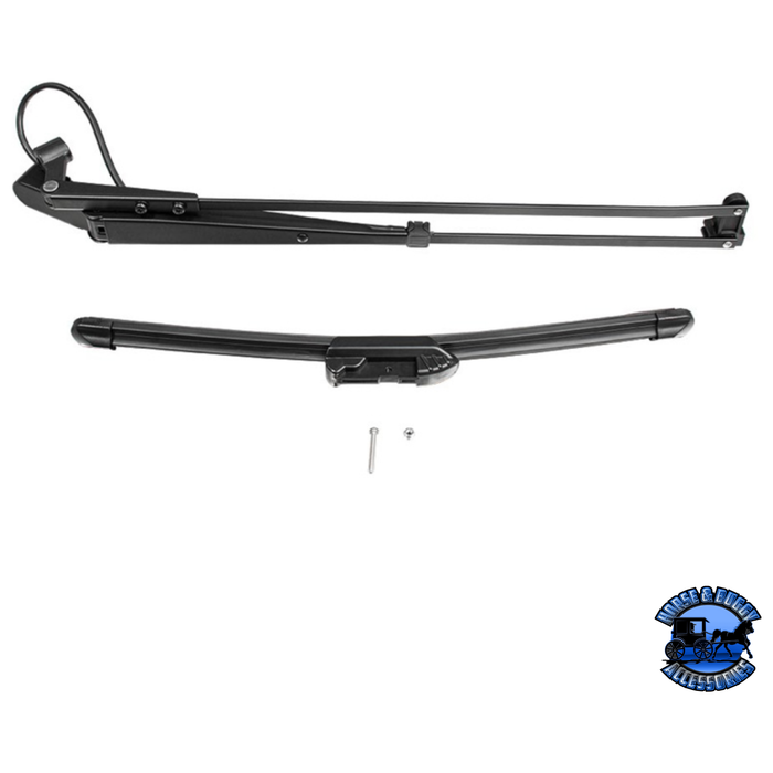 Dark Slate Gray WIPER ARM ASSEMBLY WITH WIPER BLADE FOR 2007-2020 KENWORTH W900 (Choose Side) Wiper Arm Driver's Side,Passenger's Side