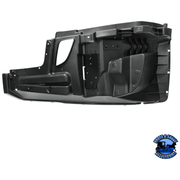 BUMPER REINFORCEMENT WITH WHEEL AERO TRIM HOLES FOR 2018-2024 FREIGHTLINER CASCADIA (Choose Side) Bumper Reinforcement Driver's Side Dark Slate Gray