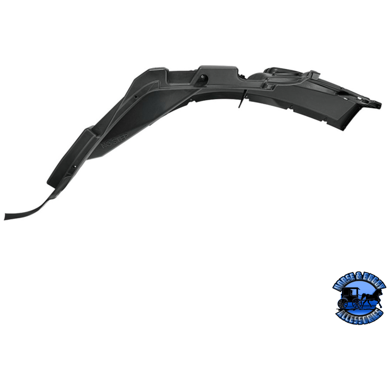 BUMPER REINFORCEMENT WITH FOG LIGHT & WHEEL AERO TRIM HOLES FOR 2018-2024 FREIGHTLINER CASCADIA (Choose Side) Bumper Reinforcement Driver's Side,Passenger's Side Dark Slate Gray