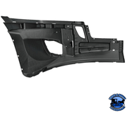 BUMPER REINFORCEMENT WITH FOG LIGHT & WHEEL AERO TRIM HOLES FOR 2018-2024 FREIGHTLINER CASCADIA (Choose Side) Bumper Reinforcement Driver's Side,Passenger's Side Dark Slate Gray