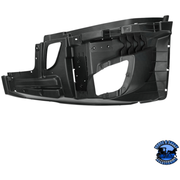 BUMPER REINFORCEMENT WITH FOG LIGHT & WHEEL AERO TRIM HOLES FOR 2018-2024 FREIGHTLINER CASCADIA (Choose Side) Bumper Reinforcement Driver's Side,Passenger's Side Dark Slate Gray