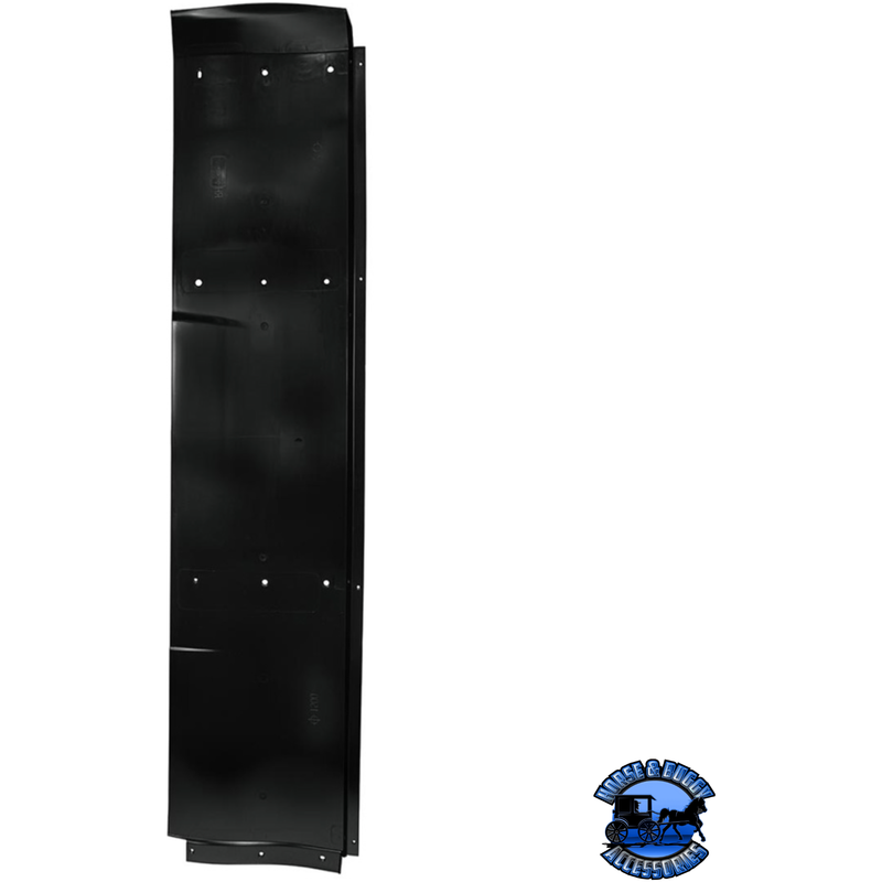 LOWER SIDE CAB FAIRING EXTENSION FOR 2018-2024 INTERNATIONAL LT (Choose Side) Cab Driver's Side,Passenger's Side Black