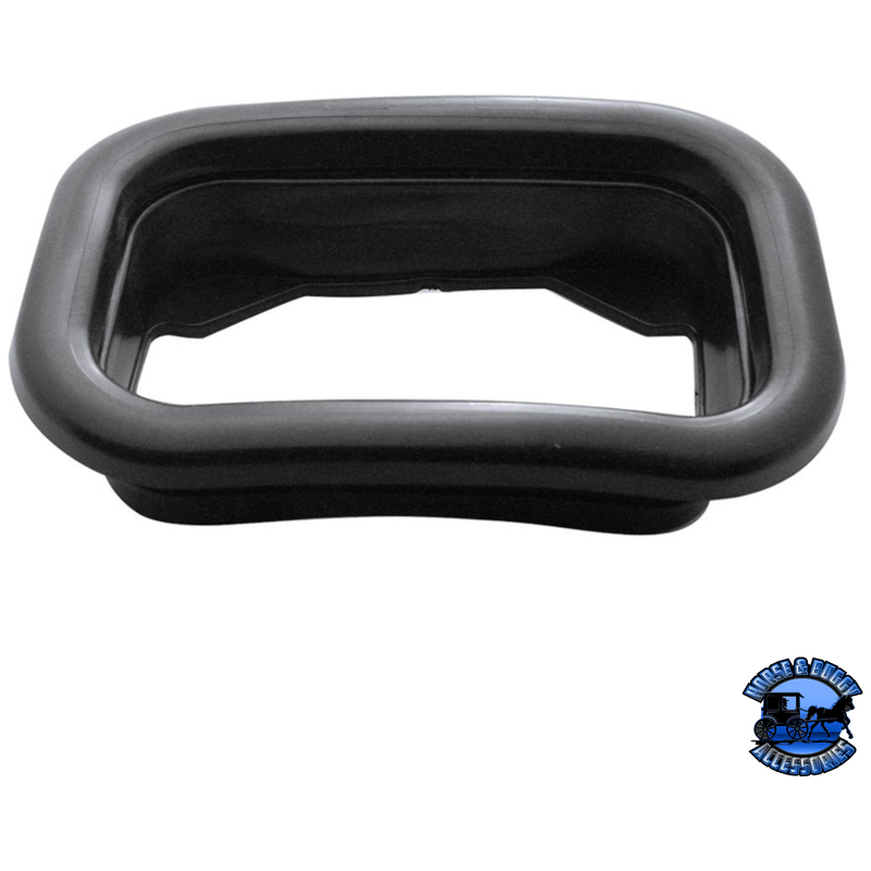 RECTANGULAR GROMMET (10 PCS) #31516P10 grommet Black