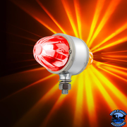 ULTRABURST CHROME DOUBLE FACE GLASS WATERMELON LIGHT (Choose Lens Color) Watermelon Light Amber & Red,Dark Amber & Red,Clear Chocolate