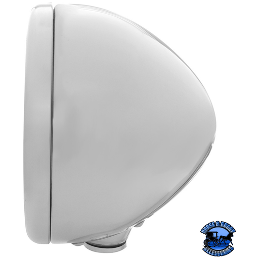 CLASSIC HEADLIGHT ASSEMBLY WITH H6024 BULB (Choose Color) HEADLIGHT Stainless,Chrome Gray