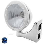 CLASSIC HEADLIGHT ASSEMBLY WITH H4 BULB (Choose Color) headlight Stainless,Chrome Gray