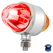 ULTRABURST CHROME DOUBLE FACE GLASS WATERMELON LIGHT (Choose Lens Color) Watermelon Light Amber & Red,Dark Amber & Red,Clear Thistle