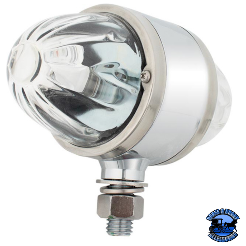 ULTRABURST CHROME DOUBLE FACE GLASS WATERMELON LIGHT (Choose Lens Color) Watermelon Light Amber & Red,Dark Amber & Red,Clear Light Gray