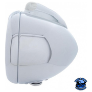 Chrome Guide 682-C Headlight H4 With 10 Amber LED & LED Signal - Clear Lens #32043 HEADLIGHT Light Gray