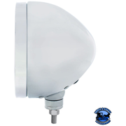 STAINLESS STEEL "BULLET" CLASSIC HEADLIGHT HOUSING - NO TURN SIGNAL #30409 HOUSING Light Gray