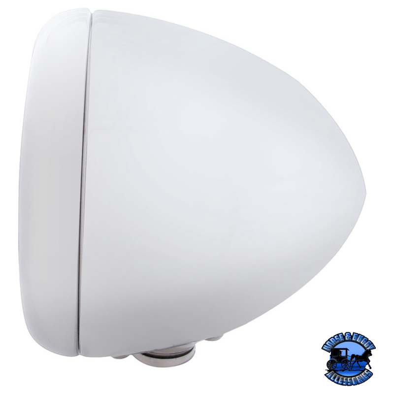 GUIDE 682-C STYLE HEADLIGHT CRYSTAL H4 BULB (Choose Color) Crystal Headlight Chrome,Stainless,Black Light Gray