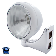 GUIDE 682-C STYLE HEADLIGHT H4 BULB (Choose Color) HEADLIGHT Stainless,Chrome,Black Gray