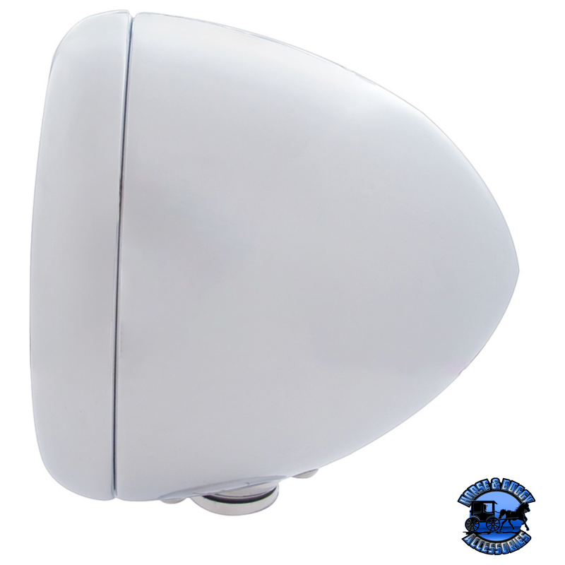 GUIDE 682-C STYLE HEADLIGHT H6024 BULB (Choose Color) HEADLIGHT Chrome,Black,Stainless Light Gray