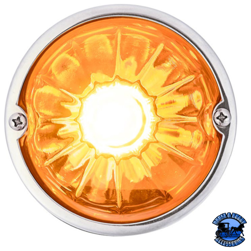GLASS WATERMELON LIGHT KIT WITH 4 LED LIGHT (Choose LED Color) (Choose Lens Color) watermelon glass lens Amber / Amber,Amber / Dark Amber,Amber / Clear,Red / Red,Red / Clear,Blue / Clear,White / Clear Coral
